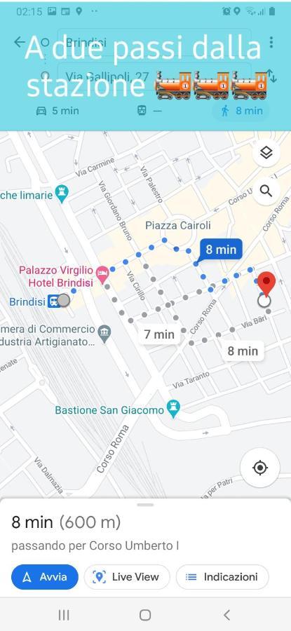 Bed Casa Vacanza Via Gallipoli - Corte Bari Brindisi Eksteriør bilde